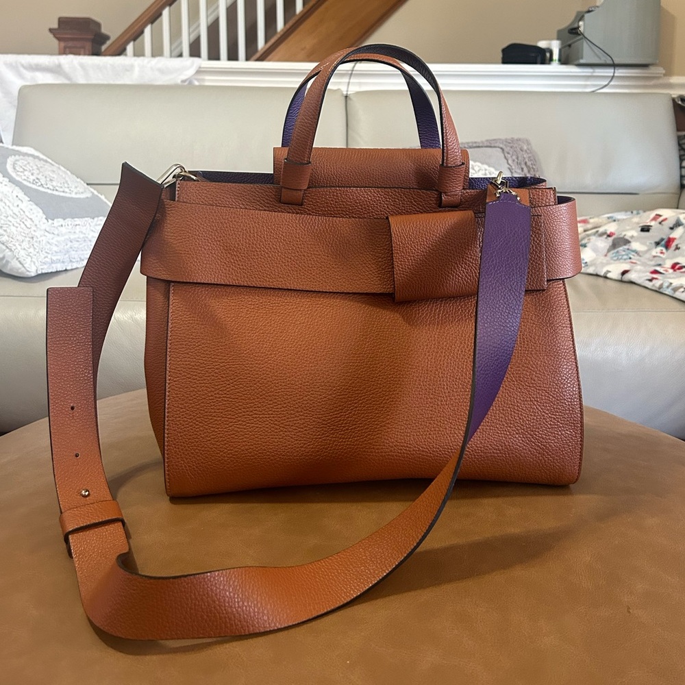 liviana conti leather bag